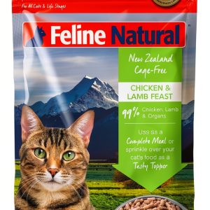 Feline Natural Grain Free Dry Cat Food High Protein-0