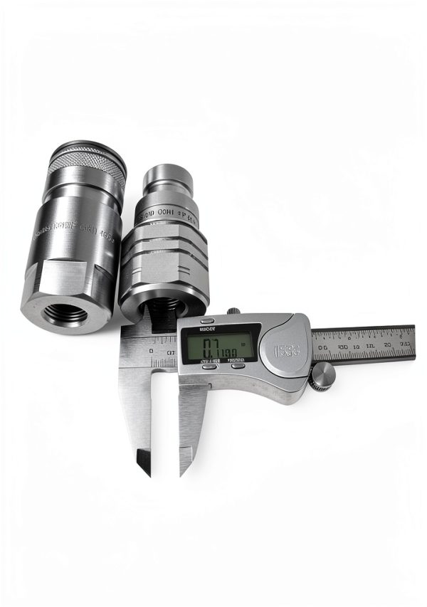 Summit Hydraulics Coupling Alloy Steel Nickel Plated ISO-5
