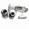 Summit Hydraulics Coupling Alloy Steel Nickel Plated ISO-4