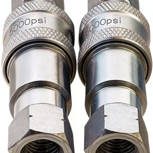 FUYEAR Hydraulic Quick Coupler Stainless Steel 5000 PSI-0