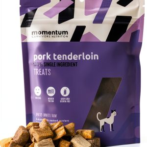 Momentum Carnivore Pork Tenderloin Cat Treats Freeze Dried-0