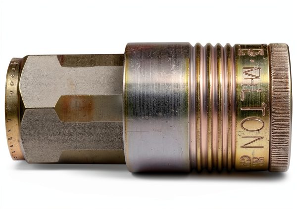 Milton Hydraulic Coupling Alloy Steel 1/2 NPT Female Thread-1