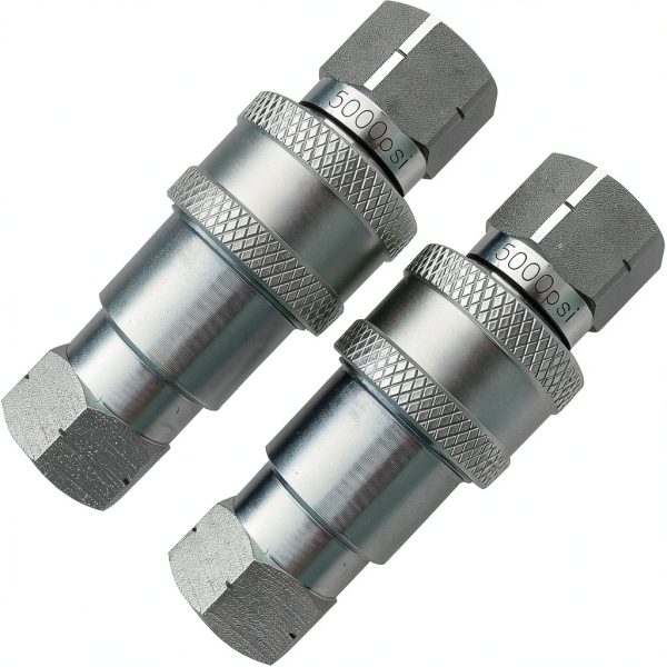 FUYEAR Hydraulic Quick Coupler Stainless Steel 5000 PSI-1