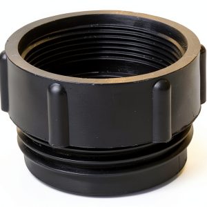 Dafna 2 Inch NPT Adapter Black Polypropylene Hydraulic-0