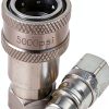 FUYEAR Hydraulic Quick Coupler Stainless Steel 5000 PSI-2