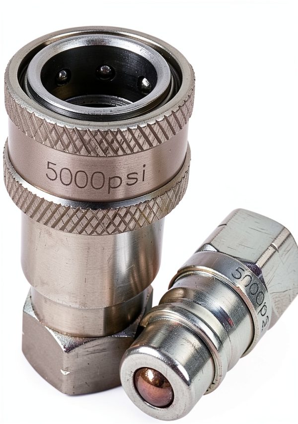 FUYEAR Hydraulic Quick Coupler Stainless Steel 5000 PSI-2