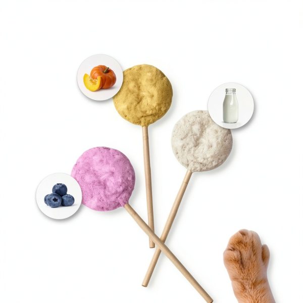 MalsiPree Freeze Dried Chicken Cat Treats Protein Lollipop-2