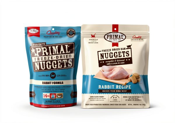 Primal Pet Foods Freeze Dried Raw Cat Food Rabbit-1