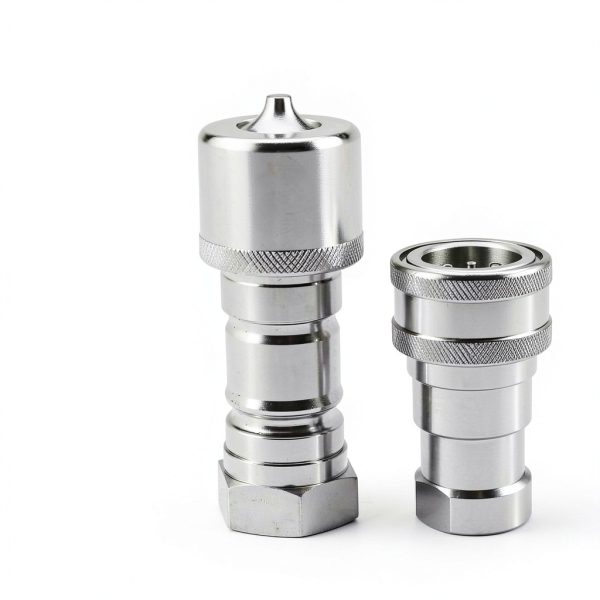 GLOCRORET 3/4 NPT Hydraulic Coupler Carbon Steel Durable-3
