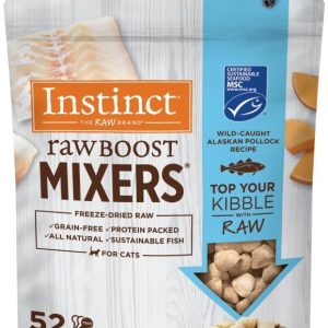 Instinct Raw Cat Food Topper Freeze Dried Pollock-0
