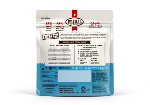 Primal Pet Foods Freeze Dried Raw Cat Food Rabbit-8