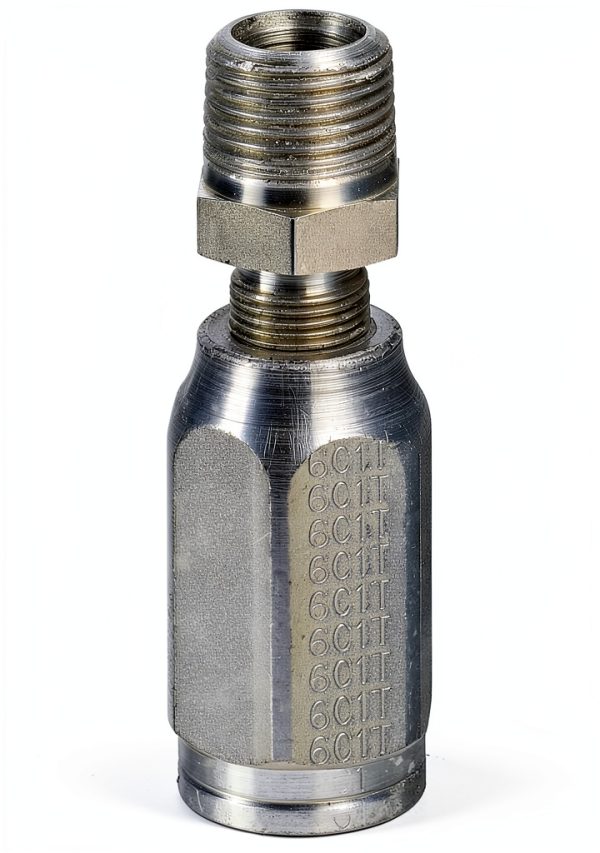 Hydraulic Coupling Brass Silver Gates Industrial Fitting-0