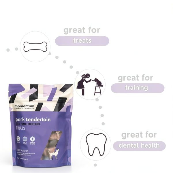 Momentum Carnivore Pork Tenderloin Cat Treats Freeze Dried-5