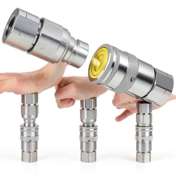 Hydraulic Coupling ANCIMOON Carbon Steel Flat Face-3