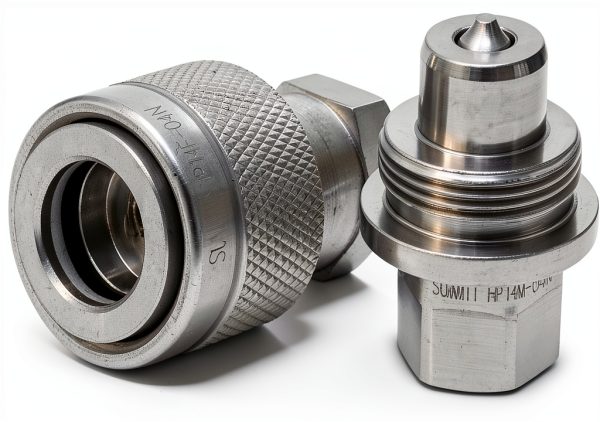 Summit Hydraulics 1/4 inch Alloy Steel Coupling-1