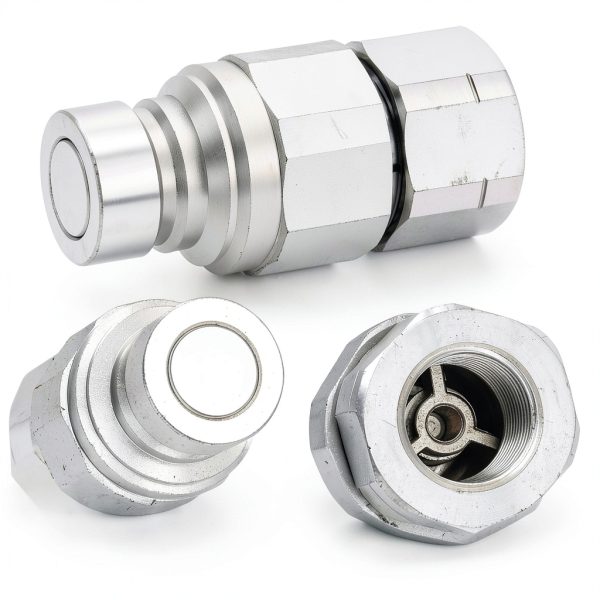 Hydraulic Coupling ANCIMOON Carbon Steel Flat Face-2