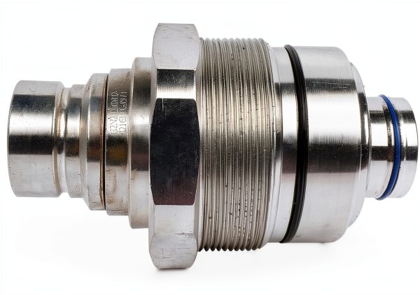 GELUOXI Hydraulic Flat Face Quick Coupler Skid Steer-1