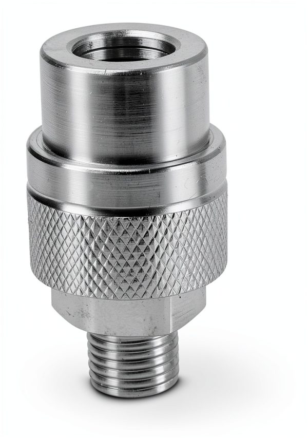 Summit Hydraulics 1/4 inch Alloy Steel Coupling-0