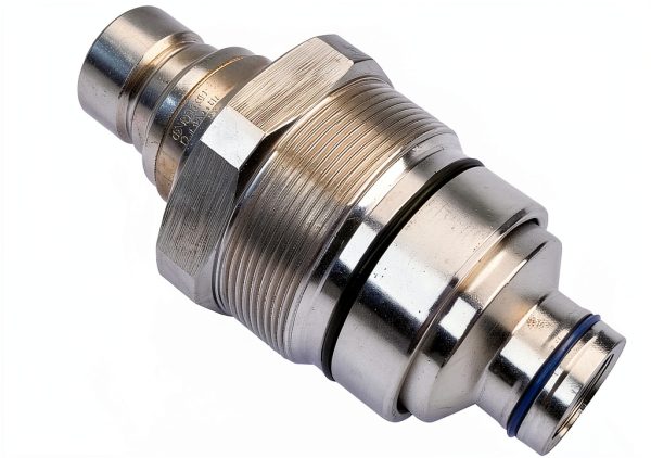 GELUOXI Hydraulic Flat Face Quick Coupler Skid Steer-3