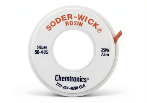 Chemtronics 50-4-25 Soder-Wick Rosin De-Soldering Braid 0.110" 25ft-0