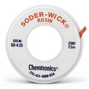 Chemtronics 50-4-25 Soder-Wick Rosin De-Soldering Braid 0.110" 25ft-0