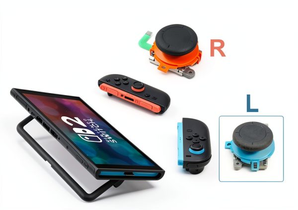 ElecGear Joystick Replacement for Switch Joy-Con 2 – 2 Sticks + Tools-1