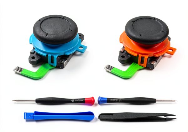 ElecGear Joystick Replacement for Switch Joy-Con 2 – 2 Sticks + Tools-0