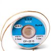 CABAX Solder Wicks No-Clean Braided Desoldering Tool 2.5mm x 1.5m-1