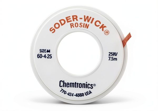 Chemtronics 50-4-25 Soder-Wick Rosin De-Soldering Braid 0.110" 25ft-1